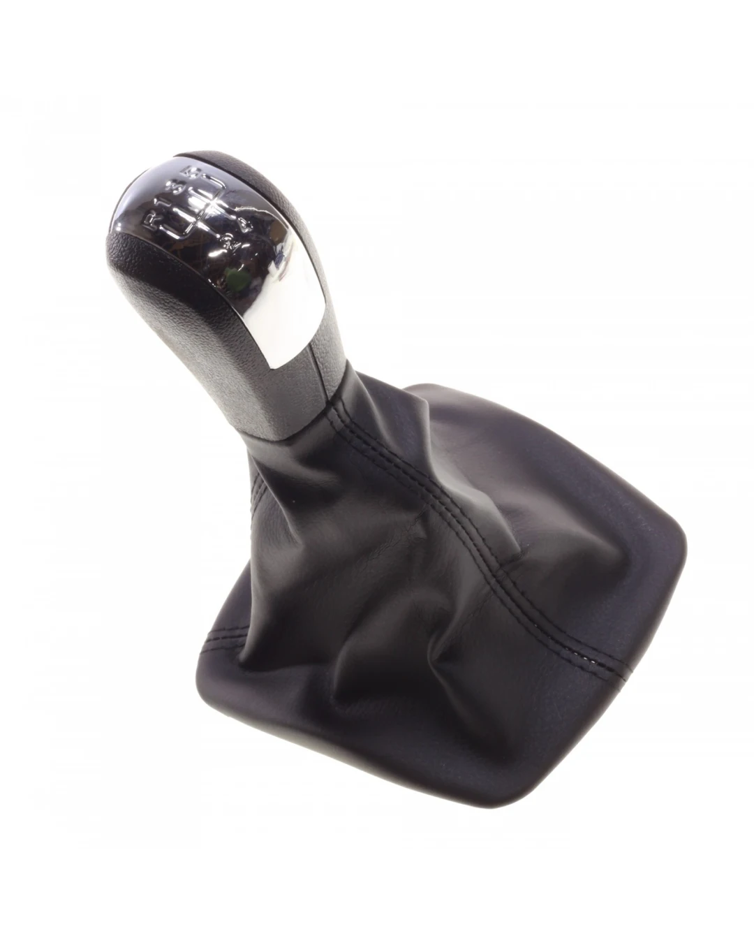 Топка Скоростен Лост с Маншон От Еко Кожа За Skoda Octivia II 5 Скорости ОЕМ 1ZD711113A