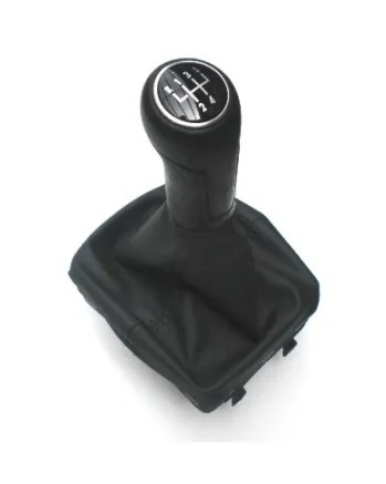 Топка Скоростен Лост с Маншон От Еко Кожа За VW Polo Mk4 5 Скорости ОЕМ 6Q2711113F