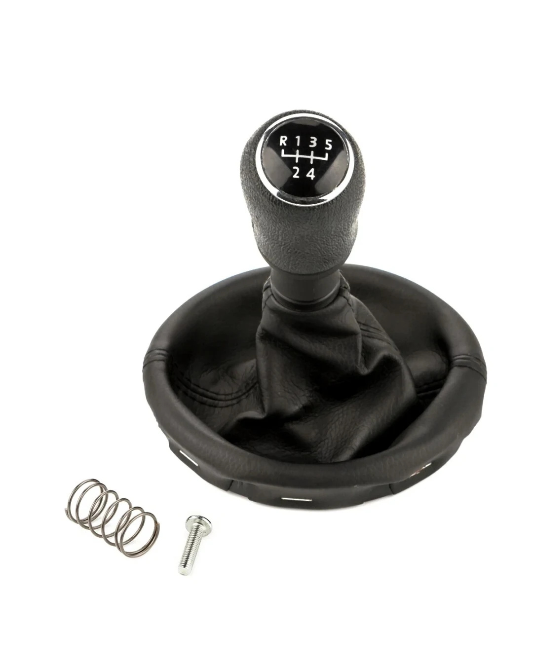 Топка Скоростен Лост с Маншон От Еко Кожа За VW Transporter T5 T5.1 5 Скорости ОЕМ 7H0711113 7E071144