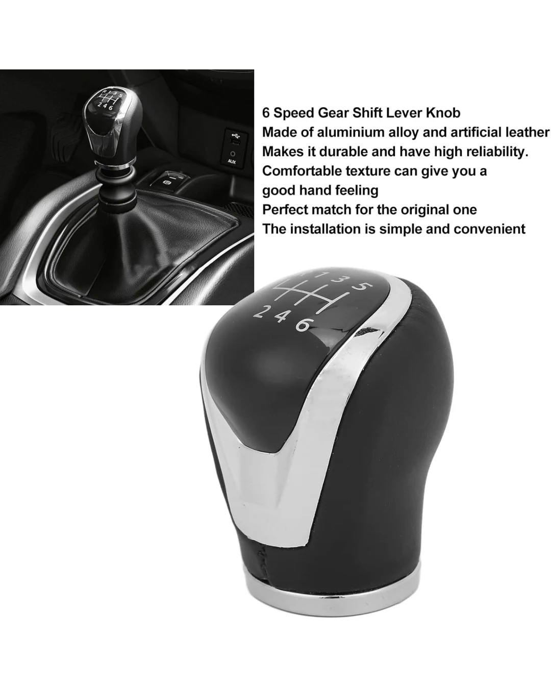 Топка за скоростен лост 6 скорости Nissan Qashqai II J11 / X-Trail T32 / Pulsar C13 – OEM 32865-4EA0A