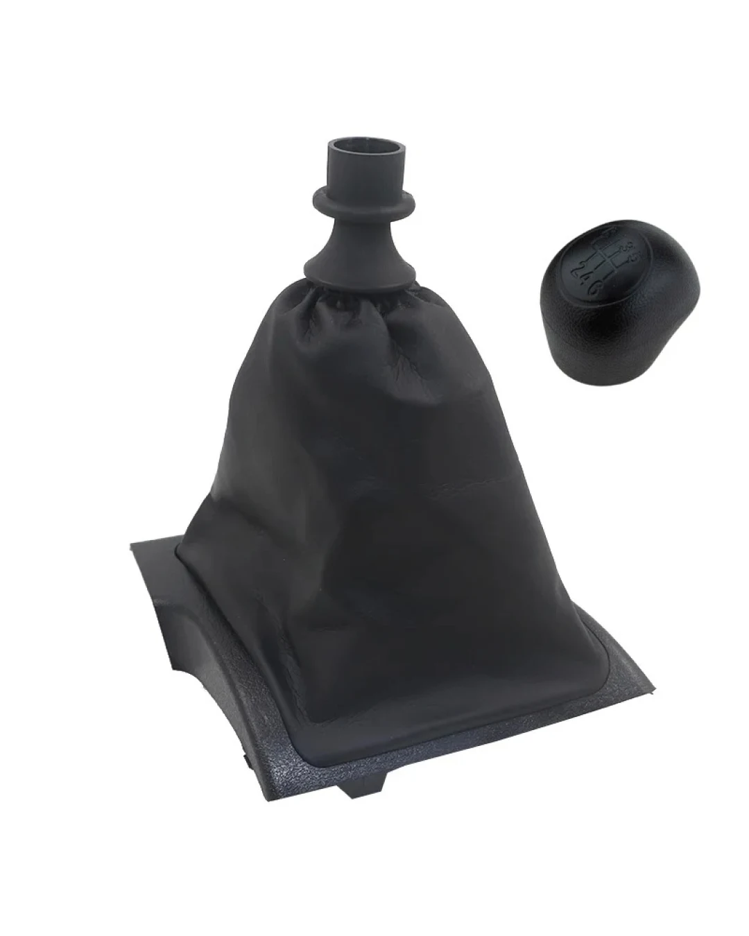 Топка за скоростен лост + маншон с рамка за Fiat Ducato, Peugeot Boxer и Citroen Jumper – 6 скорости – OEM 1608508580 / 46314090 / 55348945