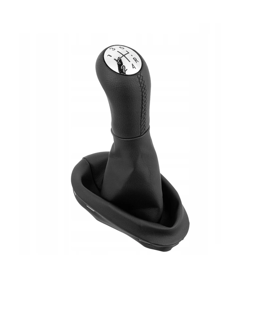 Топка за Скоростен Лост с кожен маншон кожух за Рено Renault Clio 2 Megane 2 Kangoo Scenic 2 Stepway Dacia Logan 1 Sandero 1, 5-скорости