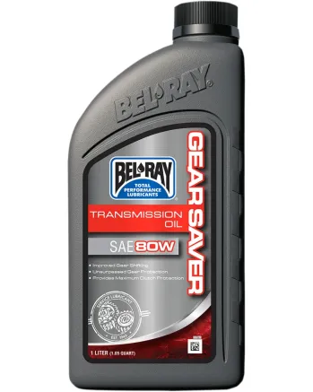 Трансмисионно масло BEL-RAY Gear Saver Transmission Oil 80W - 1 Литър