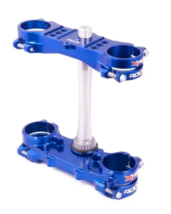 Трипътник XTRIG ROCS Tech Triple Clamp blue Yamaha YZ250F/YZ450F
