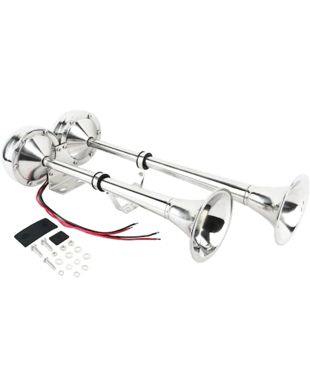 Тромба клаксон двойна 12V за яхта кораб лодка катамаран камион ТИР 455 х 190 mm супер мощен и силен звук