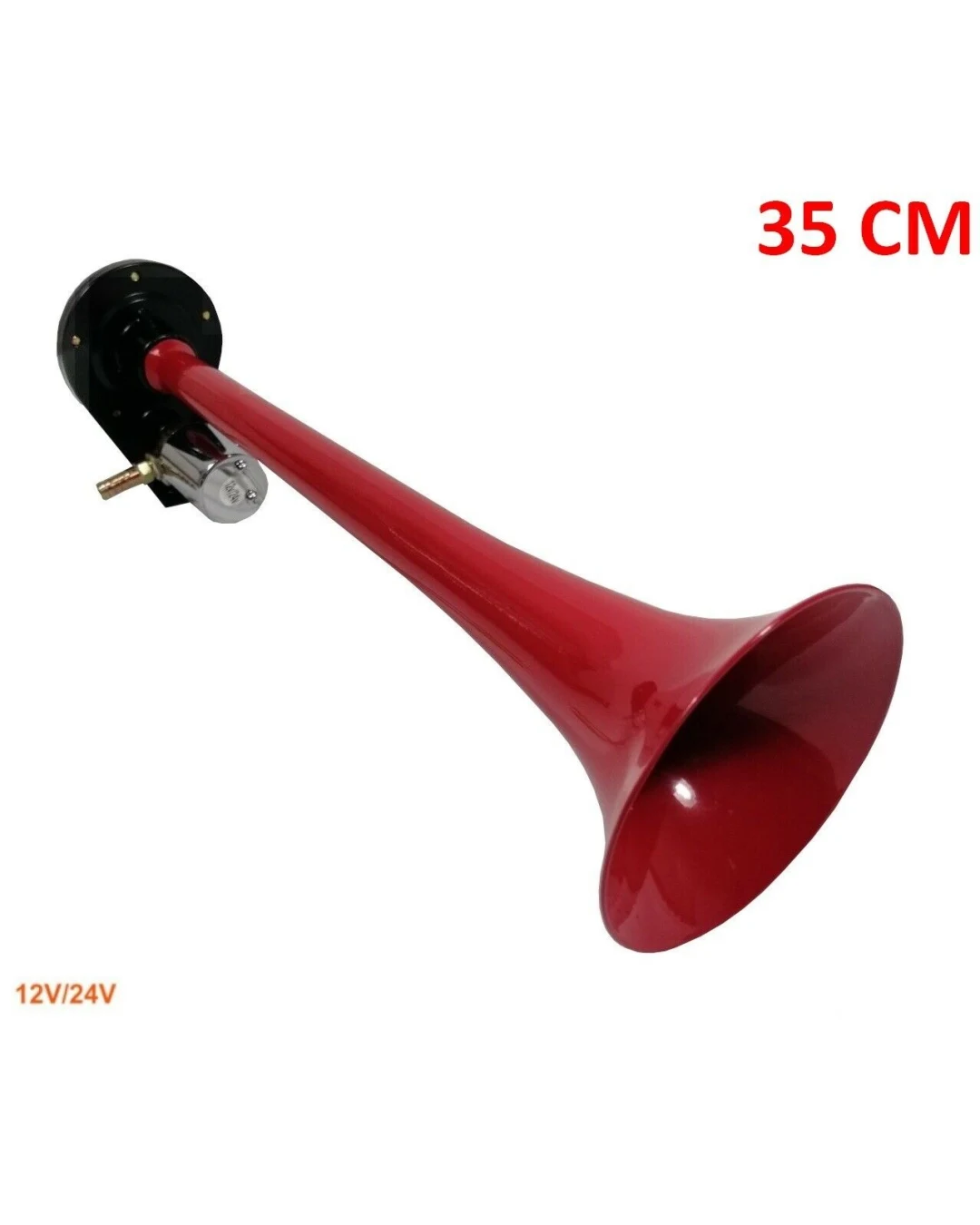 Тромба клаксон единична 12-24V 140 db за камион ван бус - 35cm