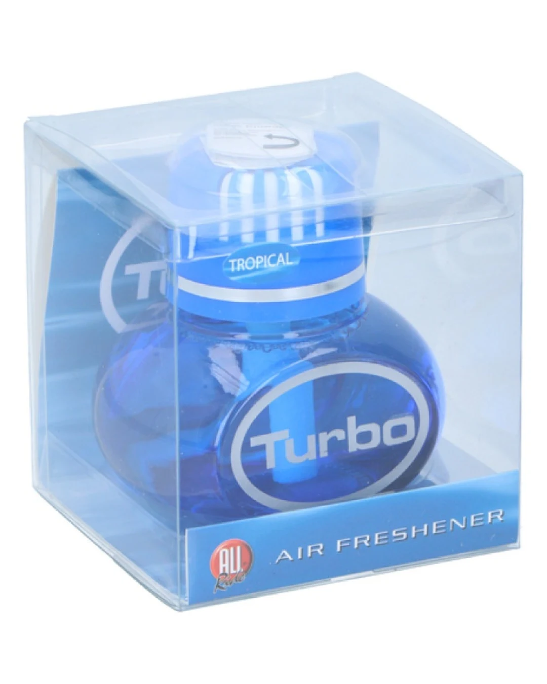 Turbo Ароматизатор освежител за въздух с дифузер с аромат на тропик 150ml All Ride