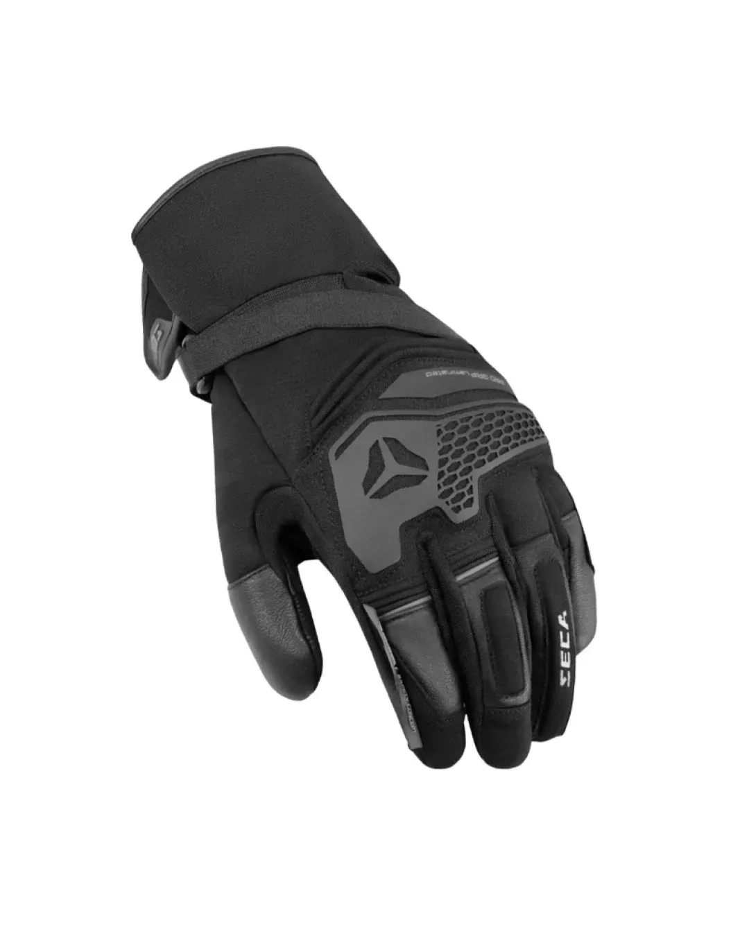 Туристически мото ръкавици SECA TURISMO WP BLACK
