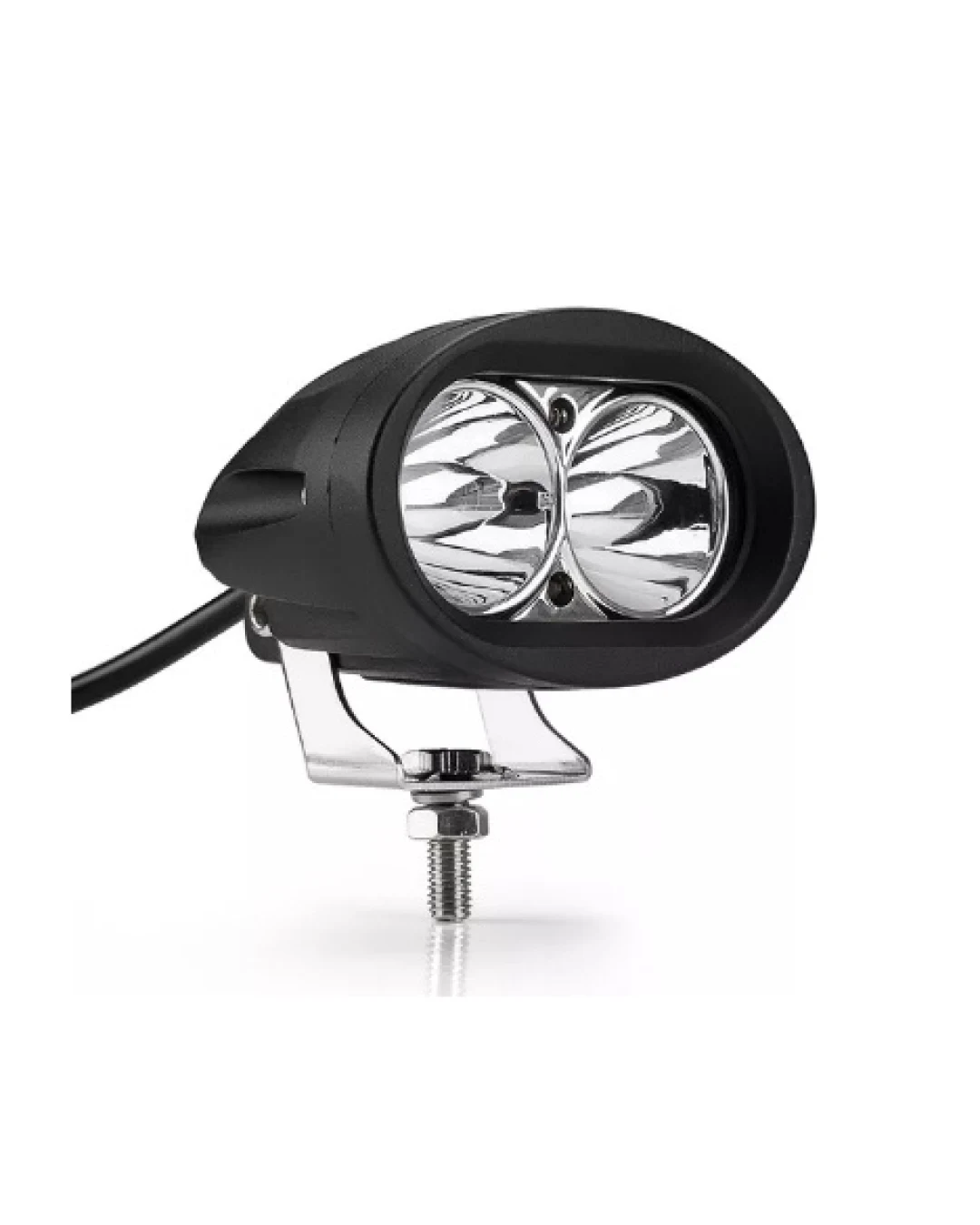 Универсален 20W Лед LED Халоген Фар Работна Лампа 12V - 24V за автомобил джип офроуд мотор