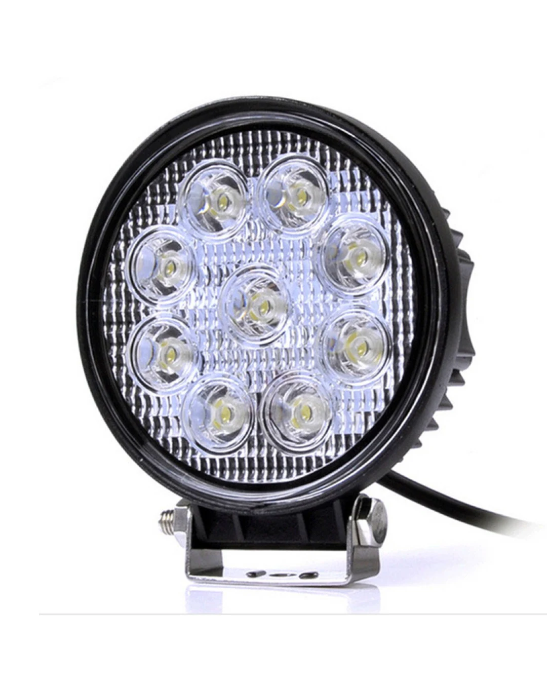 Универсален Лед LED Халоген Фар Работна Лампа 12V - 24V за автомобил офроуд бус ван камион