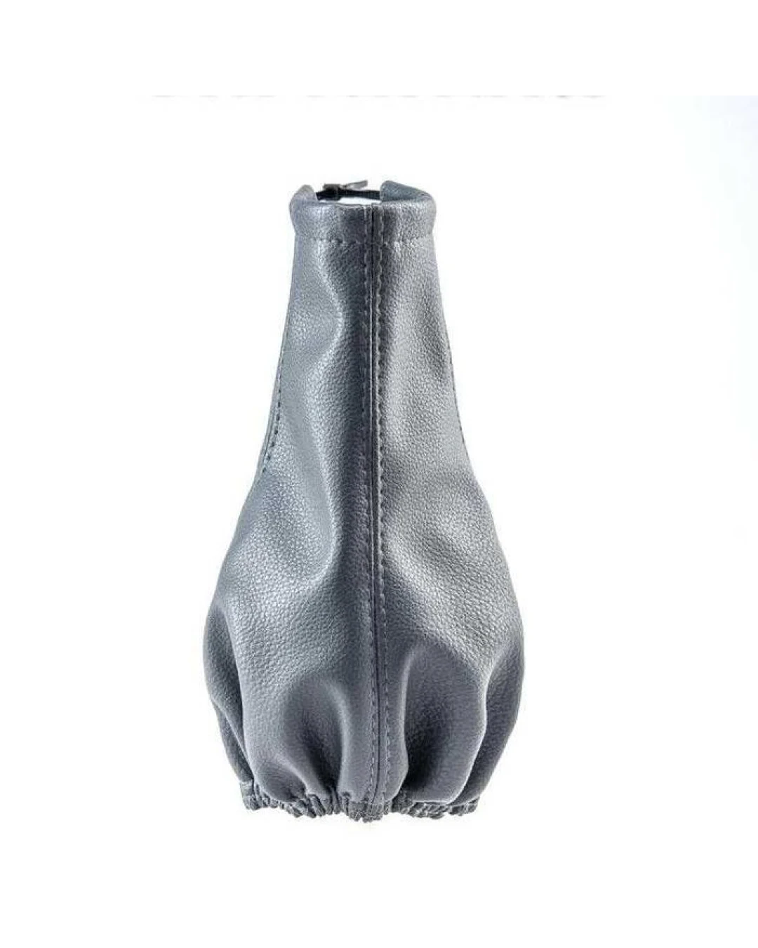 Универсален маншон калъф за скоростен лост от висококачествена еко кожа сив