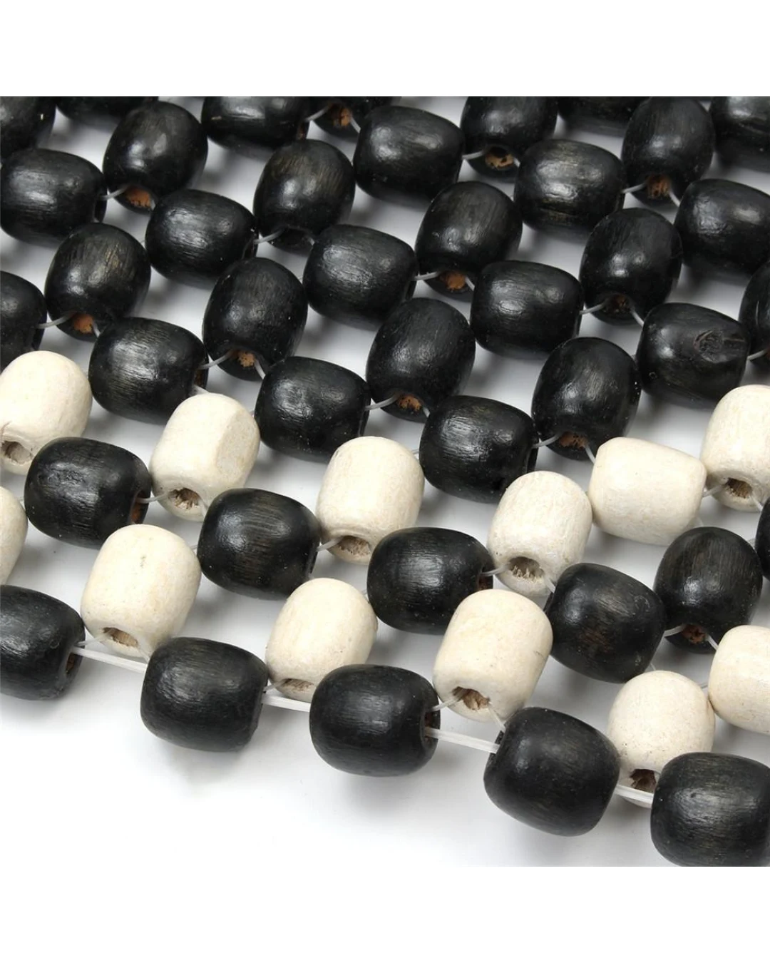 Универсален масажор масажна подложка за автомобилна седалка с дървени топчета черна