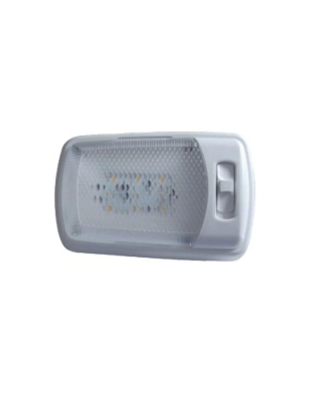 Универсална БЯЛА LED интериорна лампа - подходяща за каравана, кемпер, бус и друг вид интериорно ползване на 12V