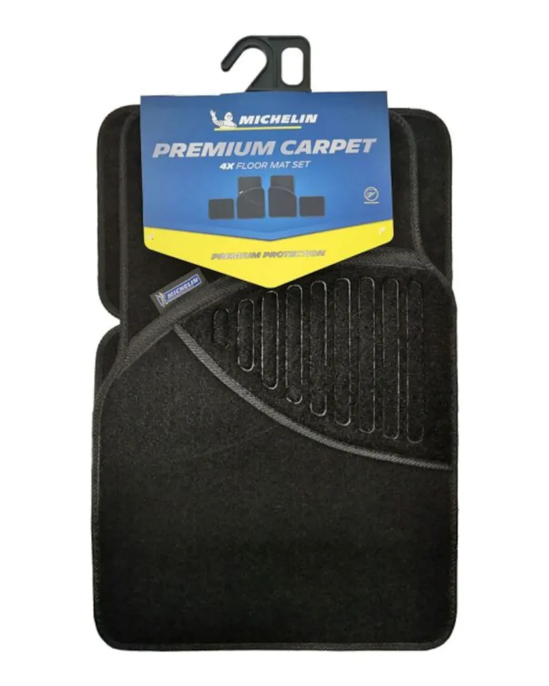 Универсални мокетни стелки Michelin Premium Черни (4 броя)