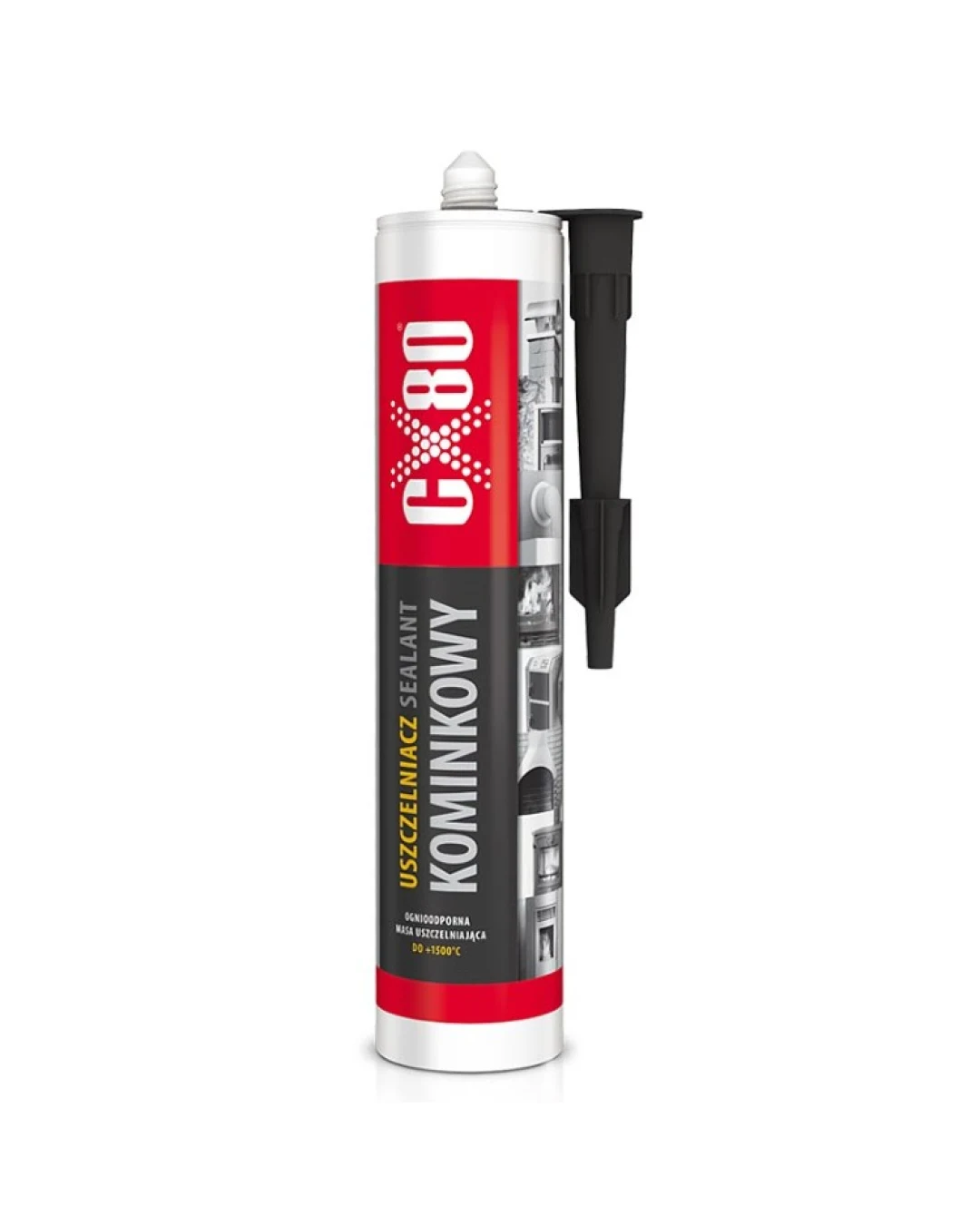 Уплътнител за Камини CX80 Fireplace Sealant (300ml)