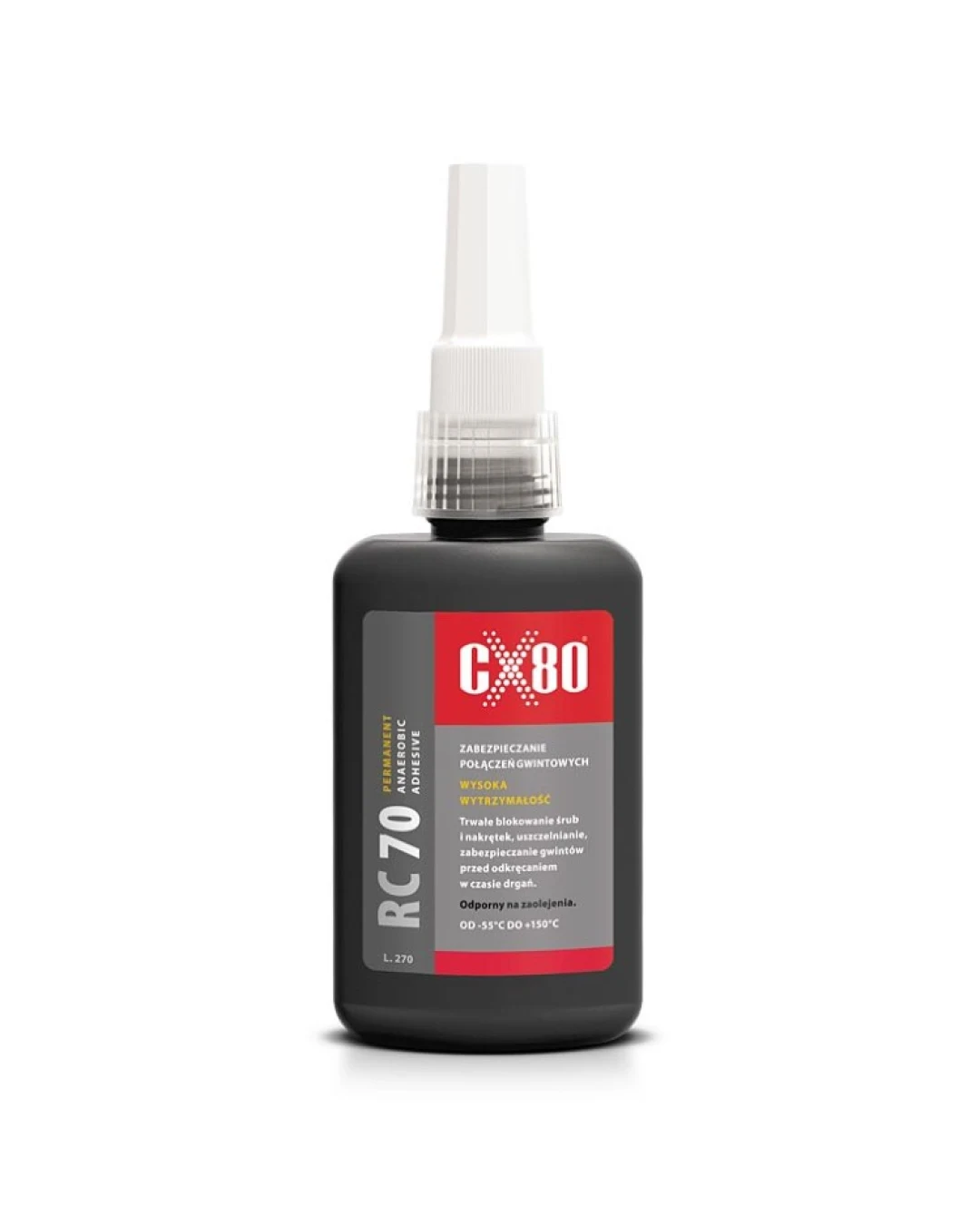 Уплътнител за резби CX80 RC-70 (50 ml)