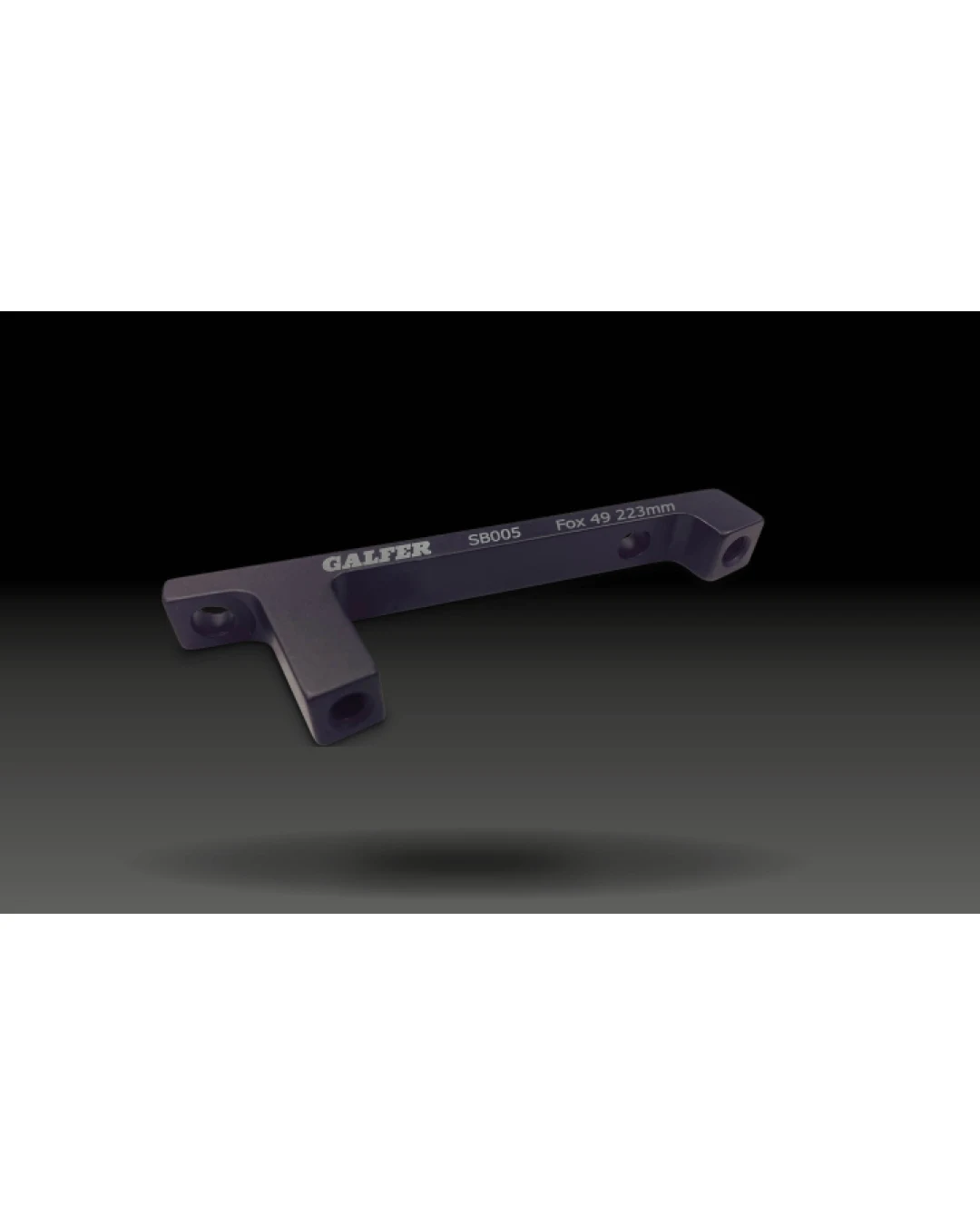 Вело адаптер за спирачен апарат GALFER POSTMOUNT ADAPTER ONLY FOR FOX FORK 40 & 49 (+20ММ)