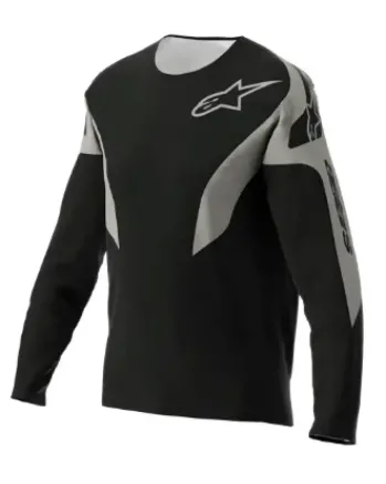 Вело джърси ALPINESTARS LS A-SUPRA ELITE BLACK