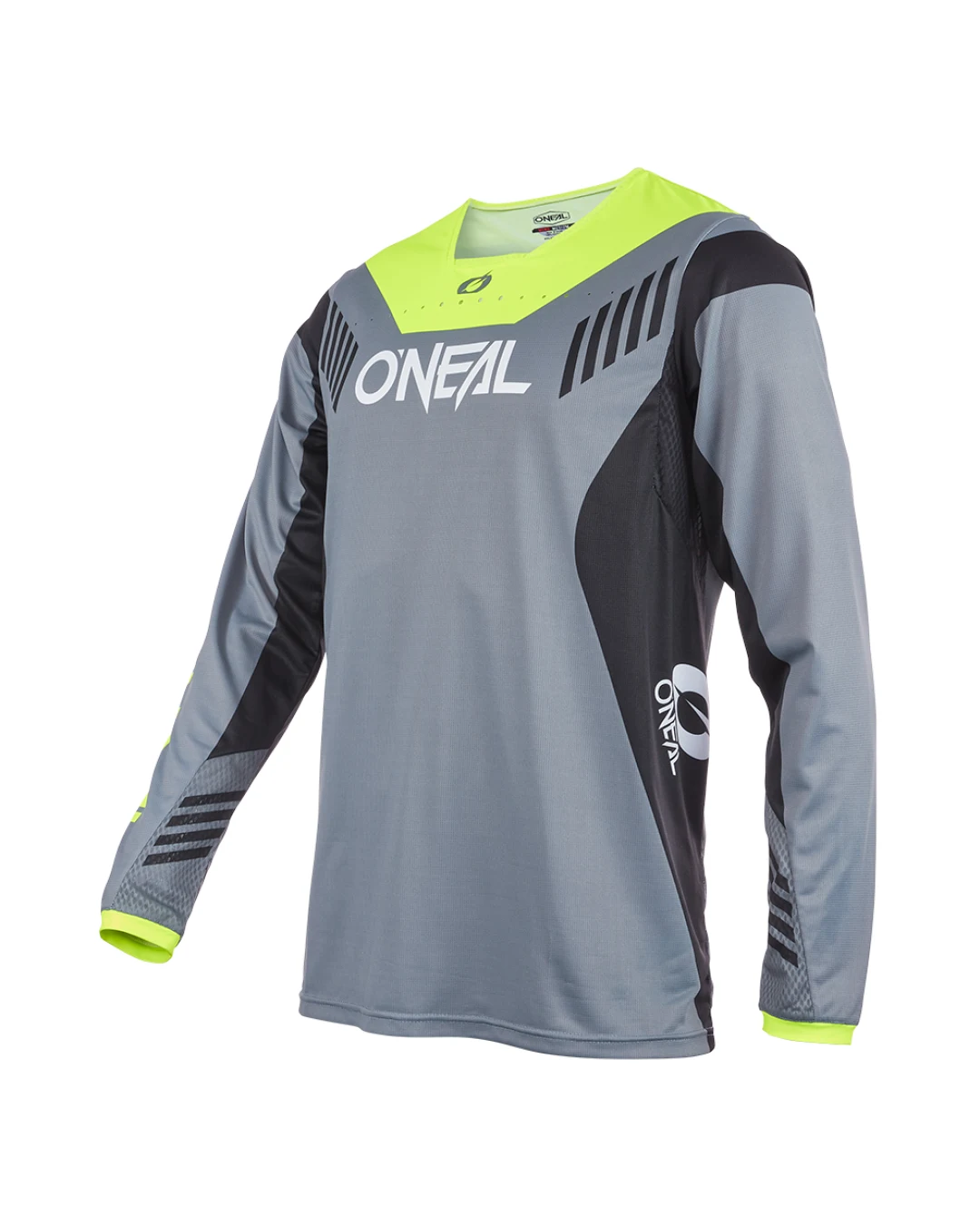 Вело джърси O'NEAL ELEMENT FR HYBRID V.22 GRAY/NEON YELLOW