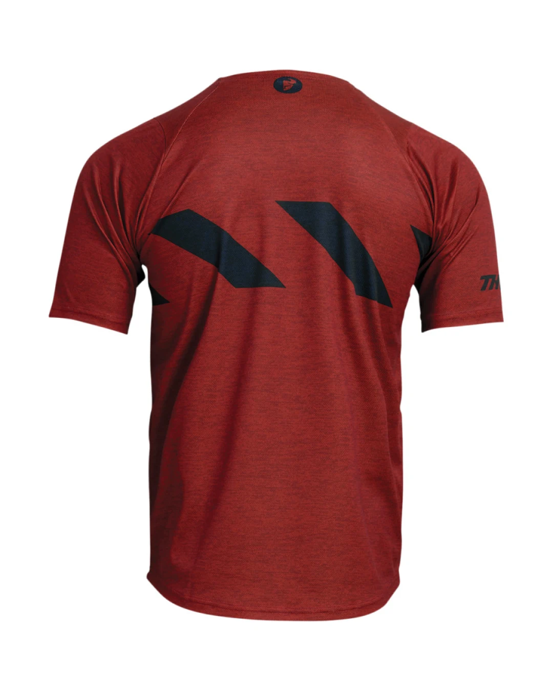 Вело джърси THOR ASSIST HAZARD SHORT SLEEVE BRICK/HEATHER