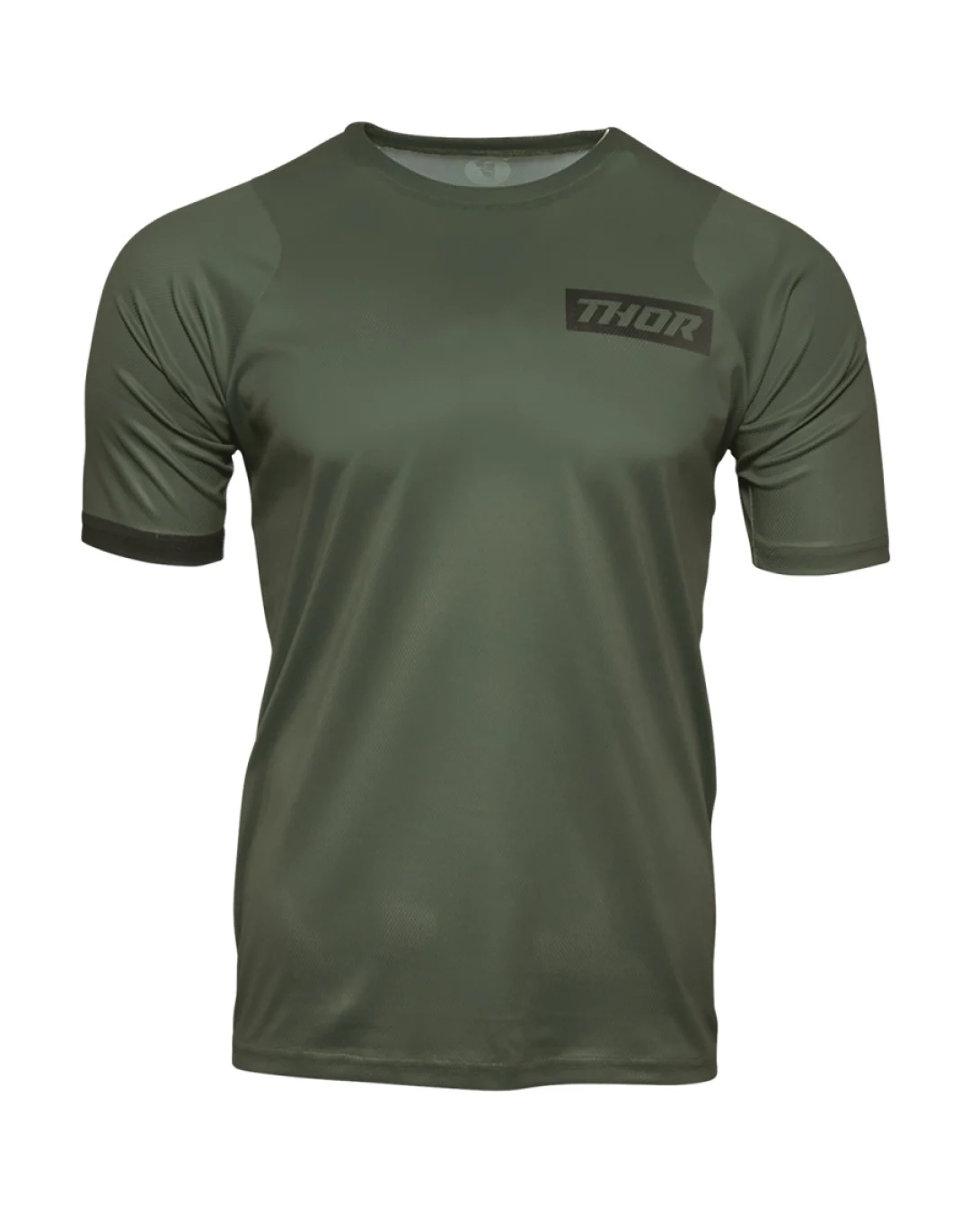 Вело джърси THOR ASSIST SHORT SLEEVE ARMY GREEN