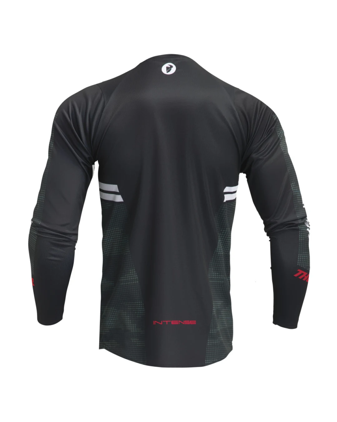 Вело джърси THOR INTENSE ASSIST BERM BLACK/CAMO LONG SLEEVE
