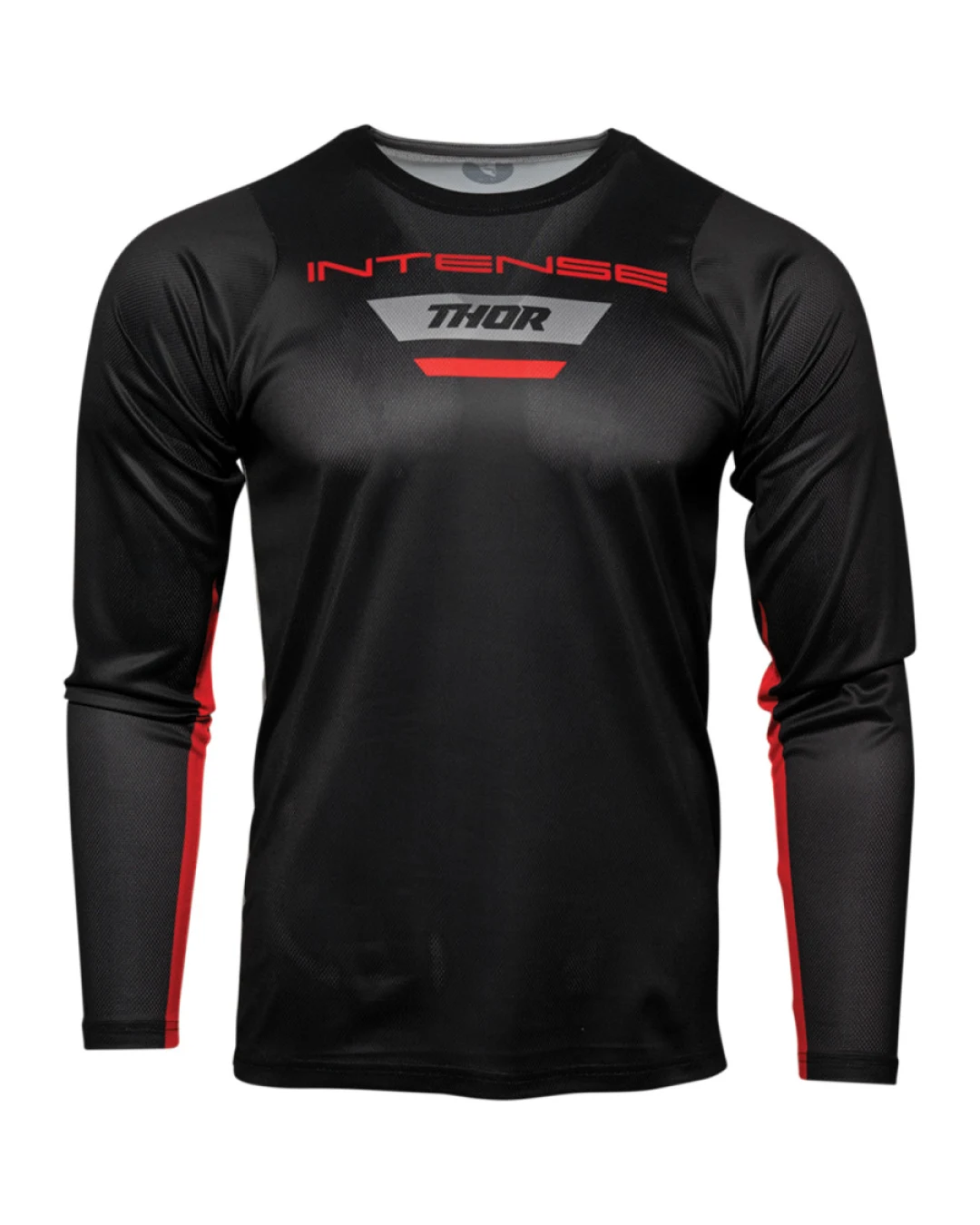 Вело джърси THOR INTENSE ASSIST BLACK/GRAY LONG SLEEVE