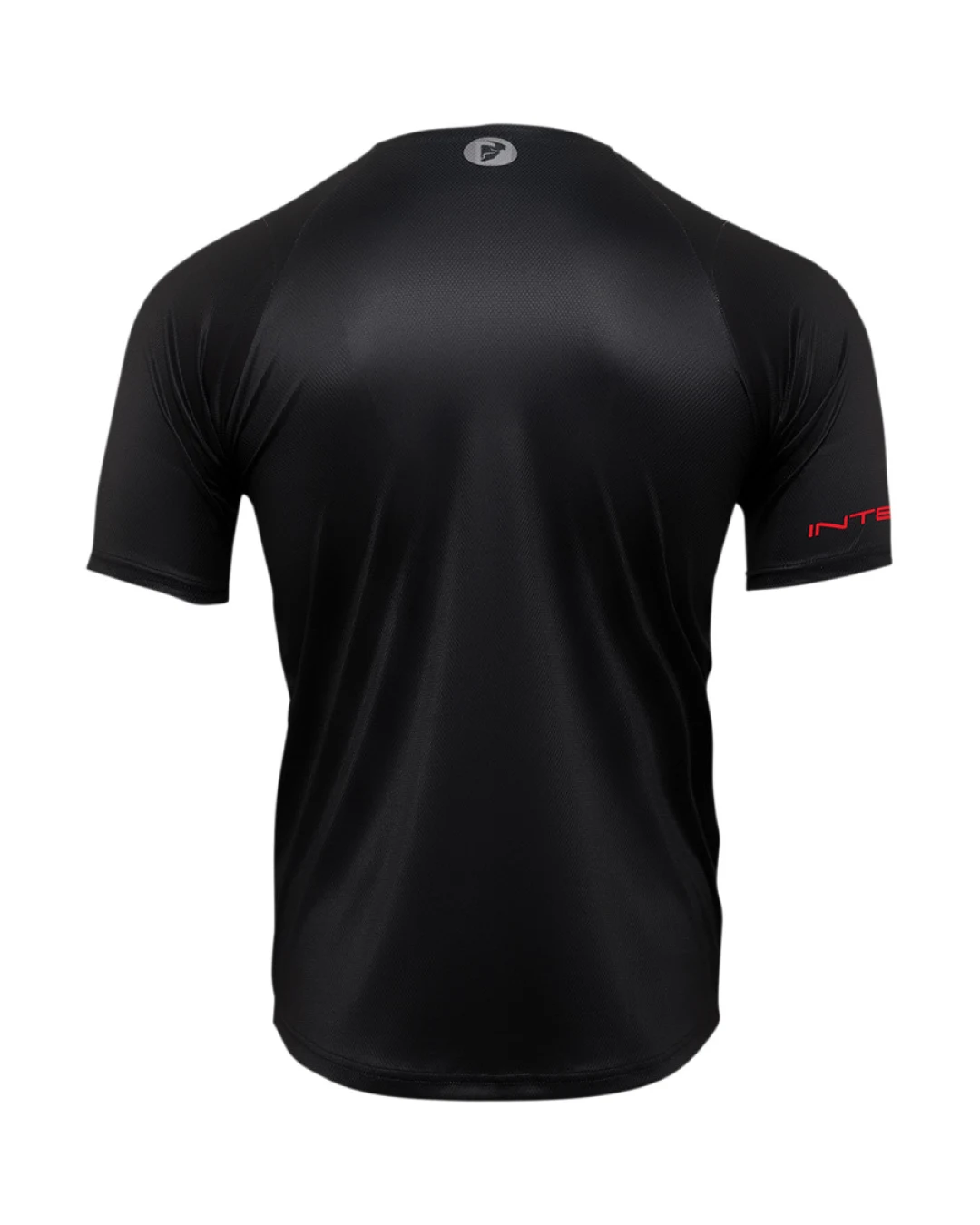 Вело джърси THOR INTENSE ASSIST CHEX SHORT SLEEVE BLACK/GRAY