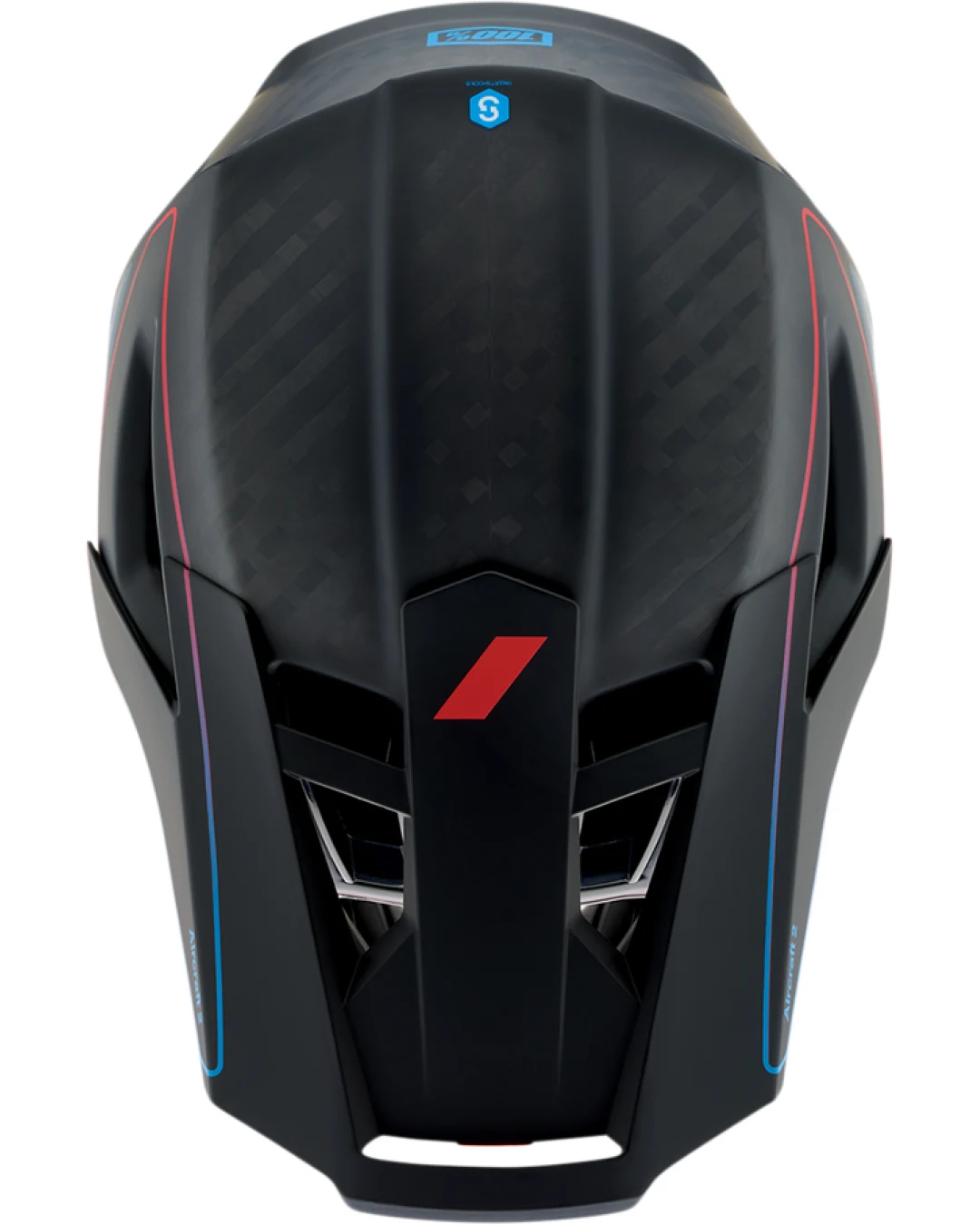 Вело каска  100% AIRCRAFT 2 BLACK/RED/BLUE