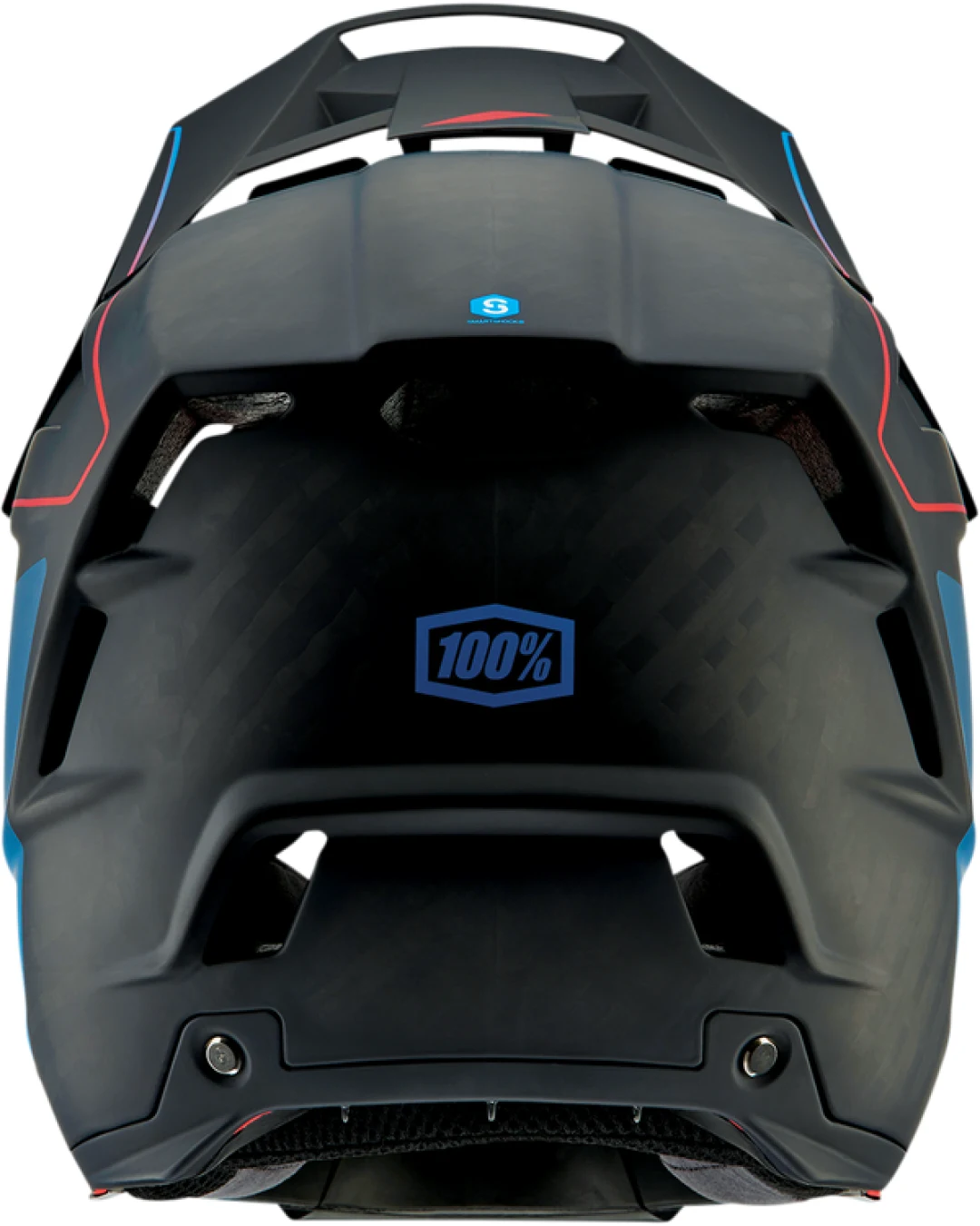 Вело каска  100% AIRCRAFT 2 BLACK/RED/BLUE