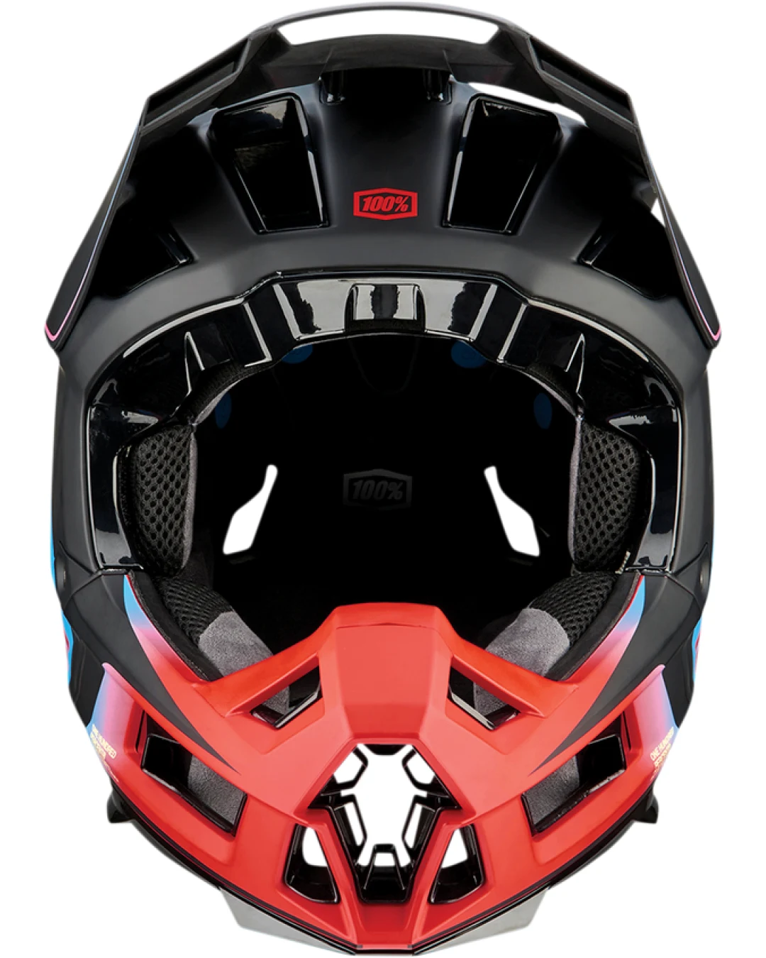 Вело каска  100% AIRCRAFT 2 BLACK/RED/BLUE