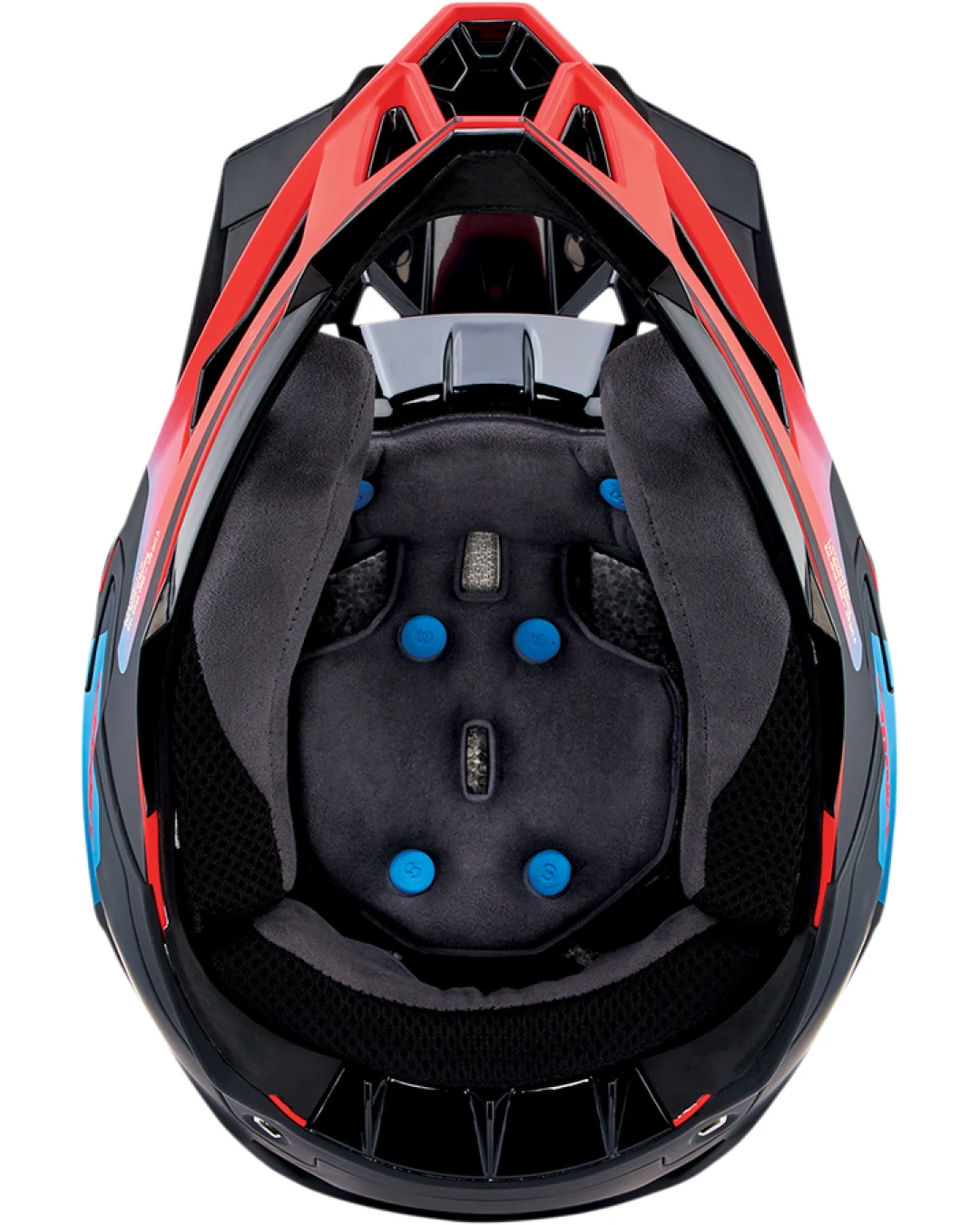 Вело каска  100% AIRCRAFT 2 BLACK/RED/BLUE