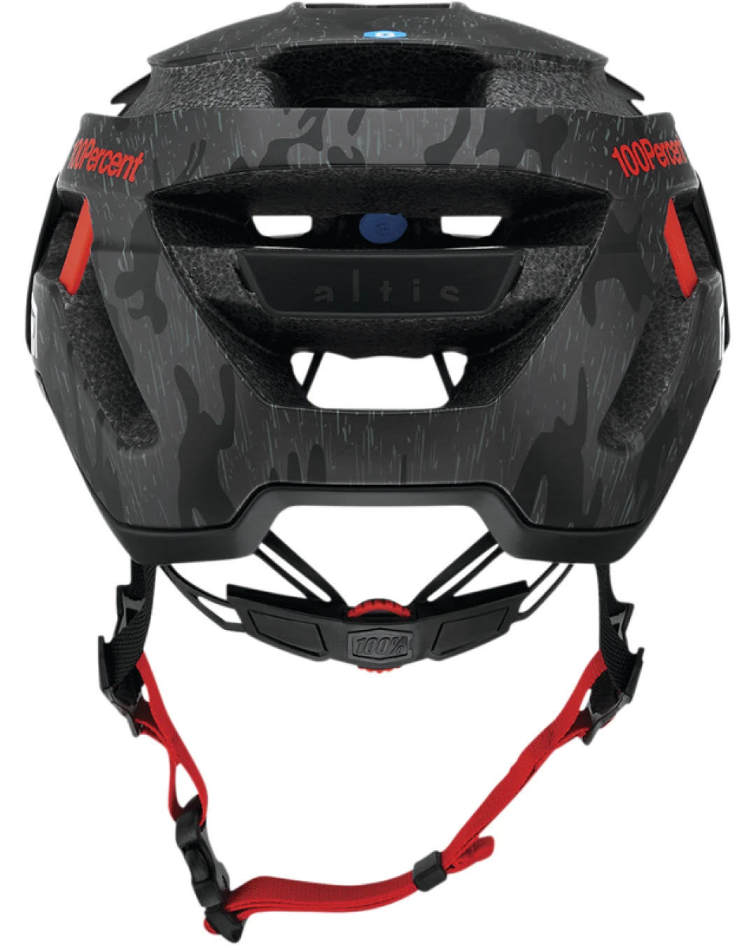 Вело каска 100% ALTIS GRAY/RED
