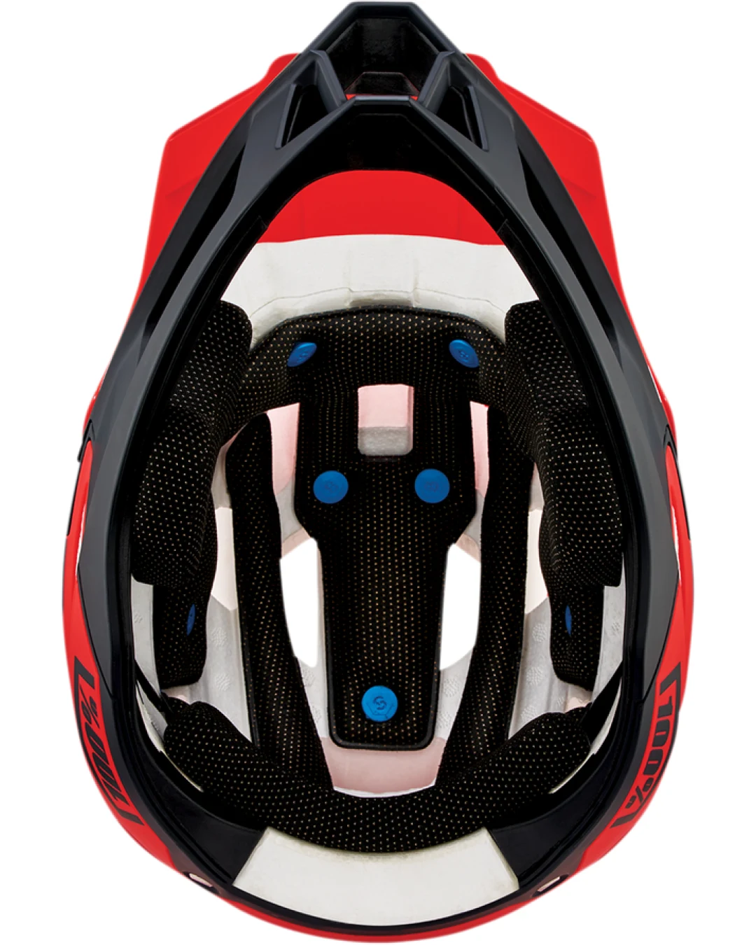 Вело каска 100% TRAJECTA FIDLOCK CARGO RED