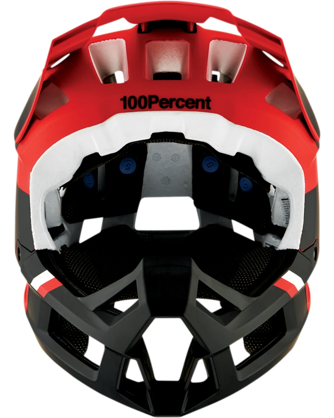 Вело каска 100% TRAJECTA FIDLOCK CARGO RED