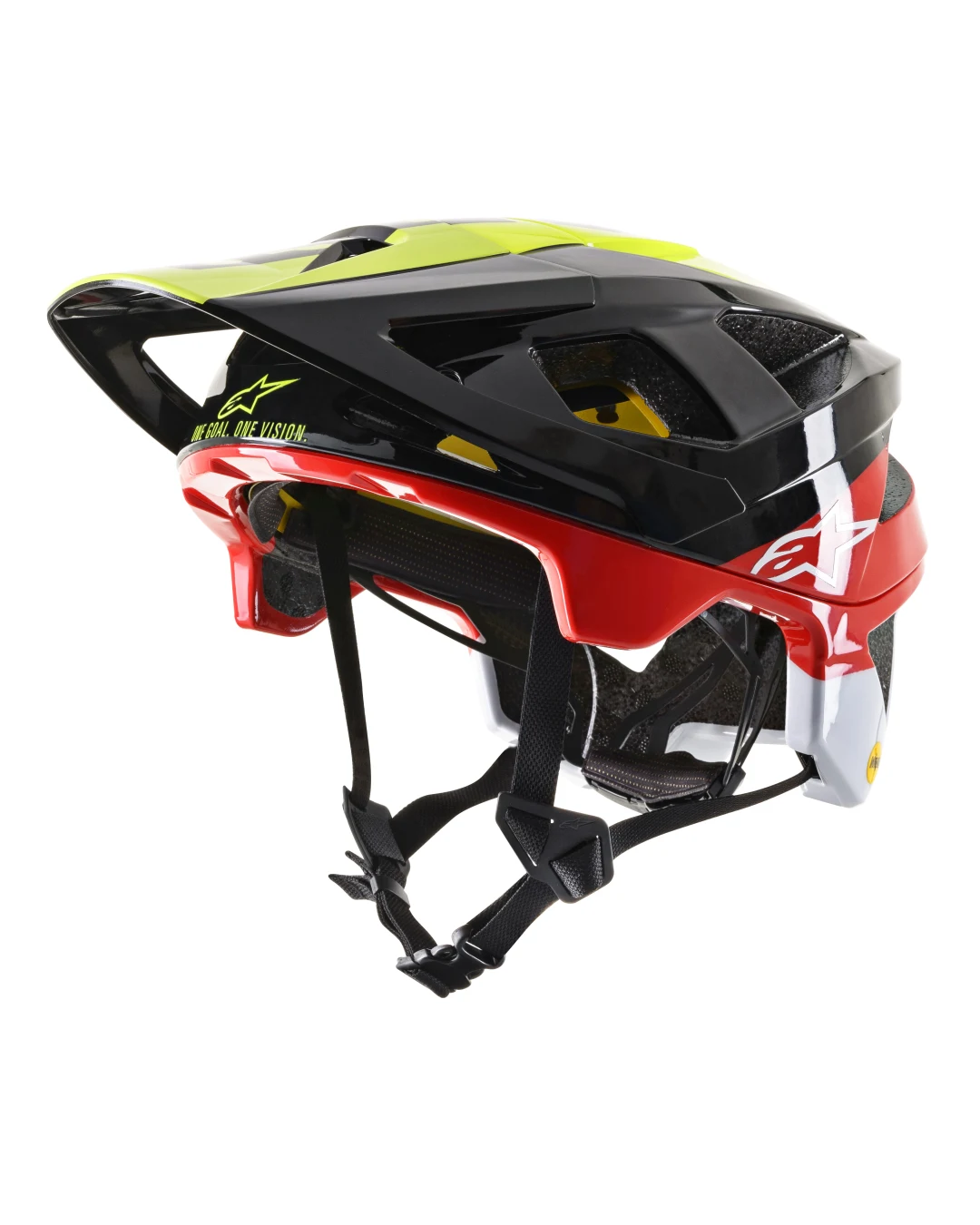 Вело каска ALPINESTARS Vector Tech MIPS® BLACK/YELLOW/RED