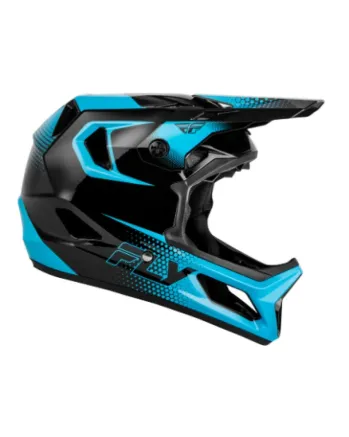 Вело каска FLY RACING Rayce Sonar Bicycle - Black/Electric Blue