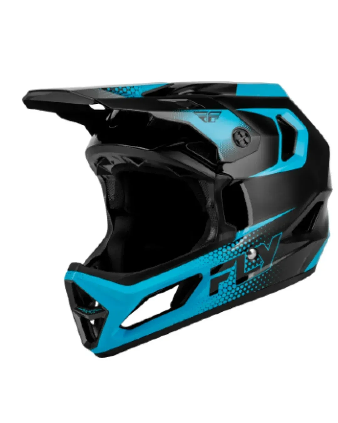 Вело каска FLY RACING Rayce Sonar Bicycle - Black/Electric Blue