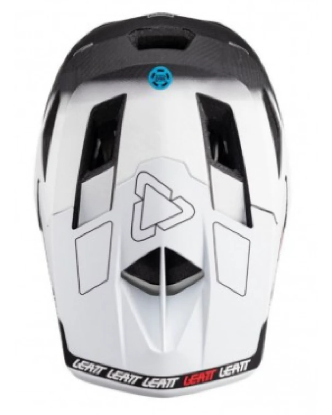 Вело каска LEATT MTB Gravity 6.0 Carbon V24 White