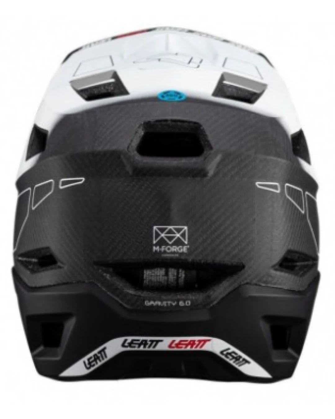 Вело каска LEATT MTB Gravity 6.0 Carbon V24 White