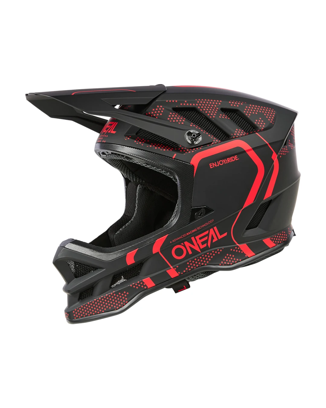 Вело каска O'NEAL BLADE STRIKE BLACK/RED V.25