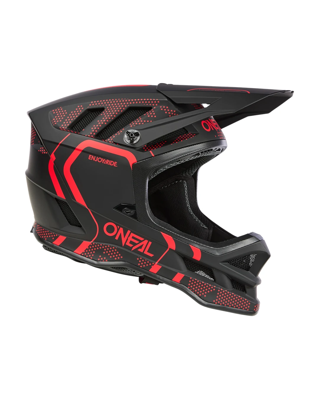 Вело каска O'NEAL BLADE STRIKE BLACK/RED V.25