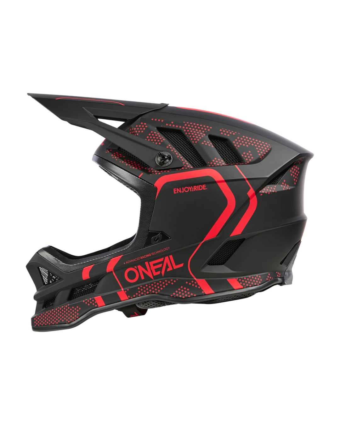 Вело каска O'NEAL BLADE STRIKE BLACK/RED V.25