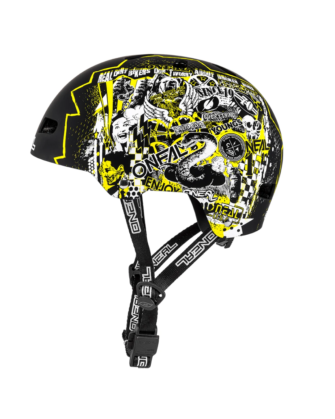 Вело каска O'NEAL DIRT LID ZF RIFT YELLOW