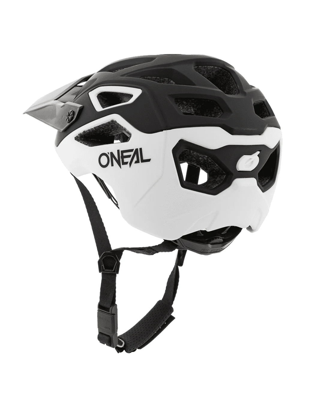 Вело каска O'NEAL PIKE SOLID BLACK/WHITE