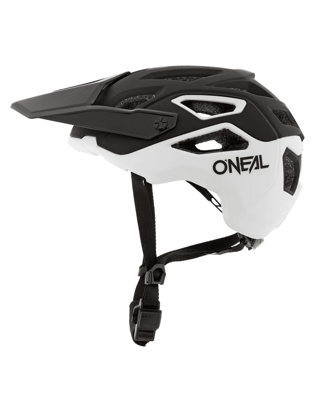 Вело каска O'NEAL PIKE SOLID BLACK/WHITE