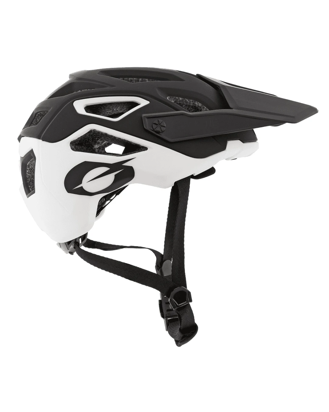 Вело каска O'NEAL PIKE SOLID BLACK/WHITE