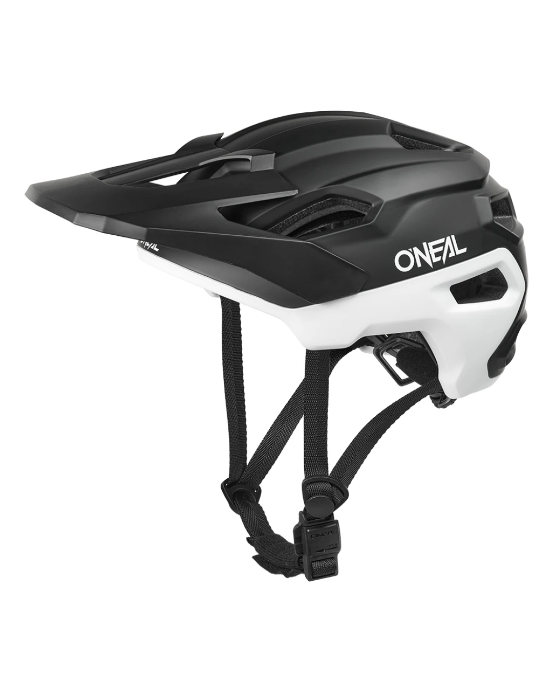 Вело каска O'NEAL TRAILFINDER EVO SOLID BLACK/WHITE