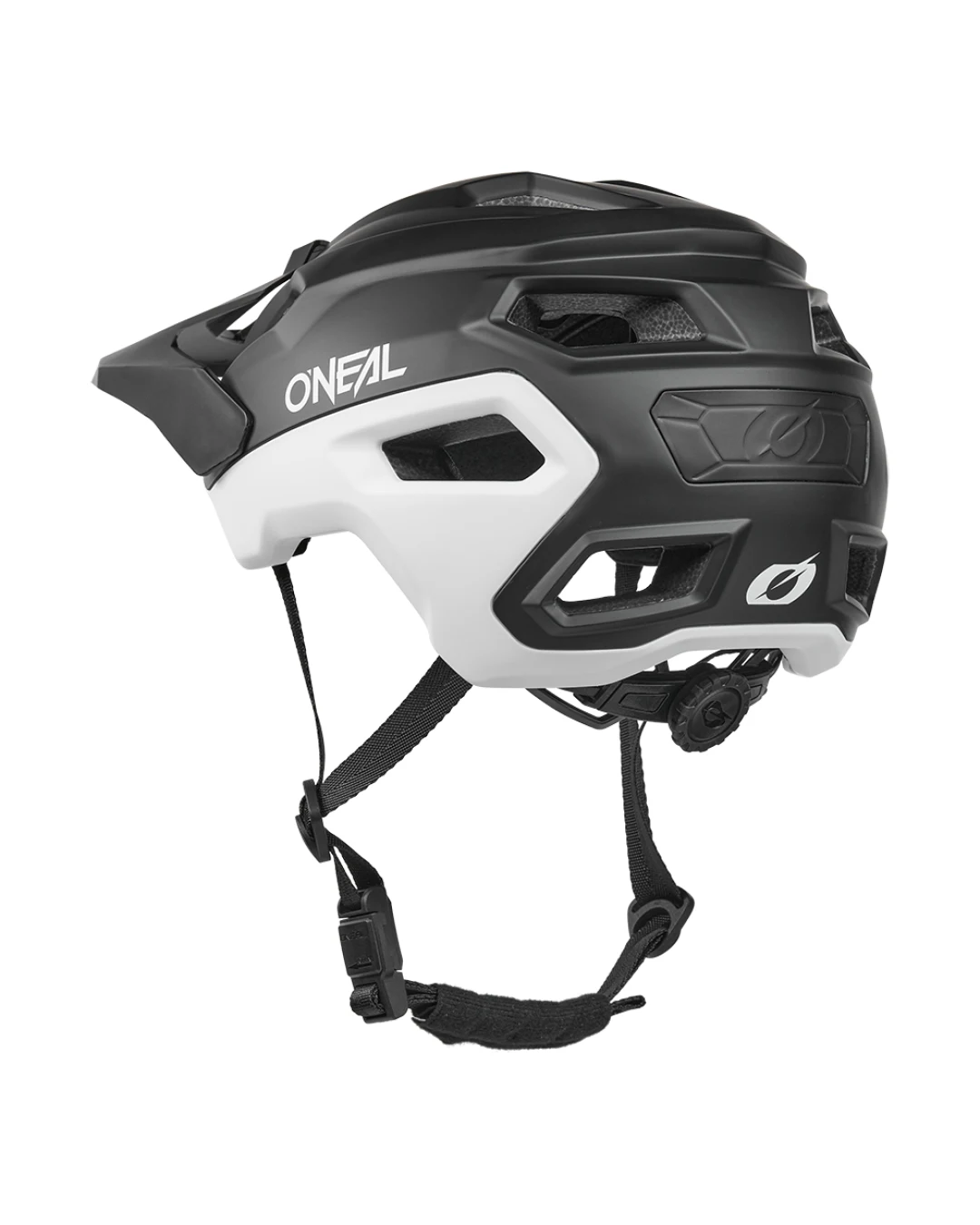 Вело каска O'NEAL TRAILFINDER EVO SOLID BLACK/WHITE