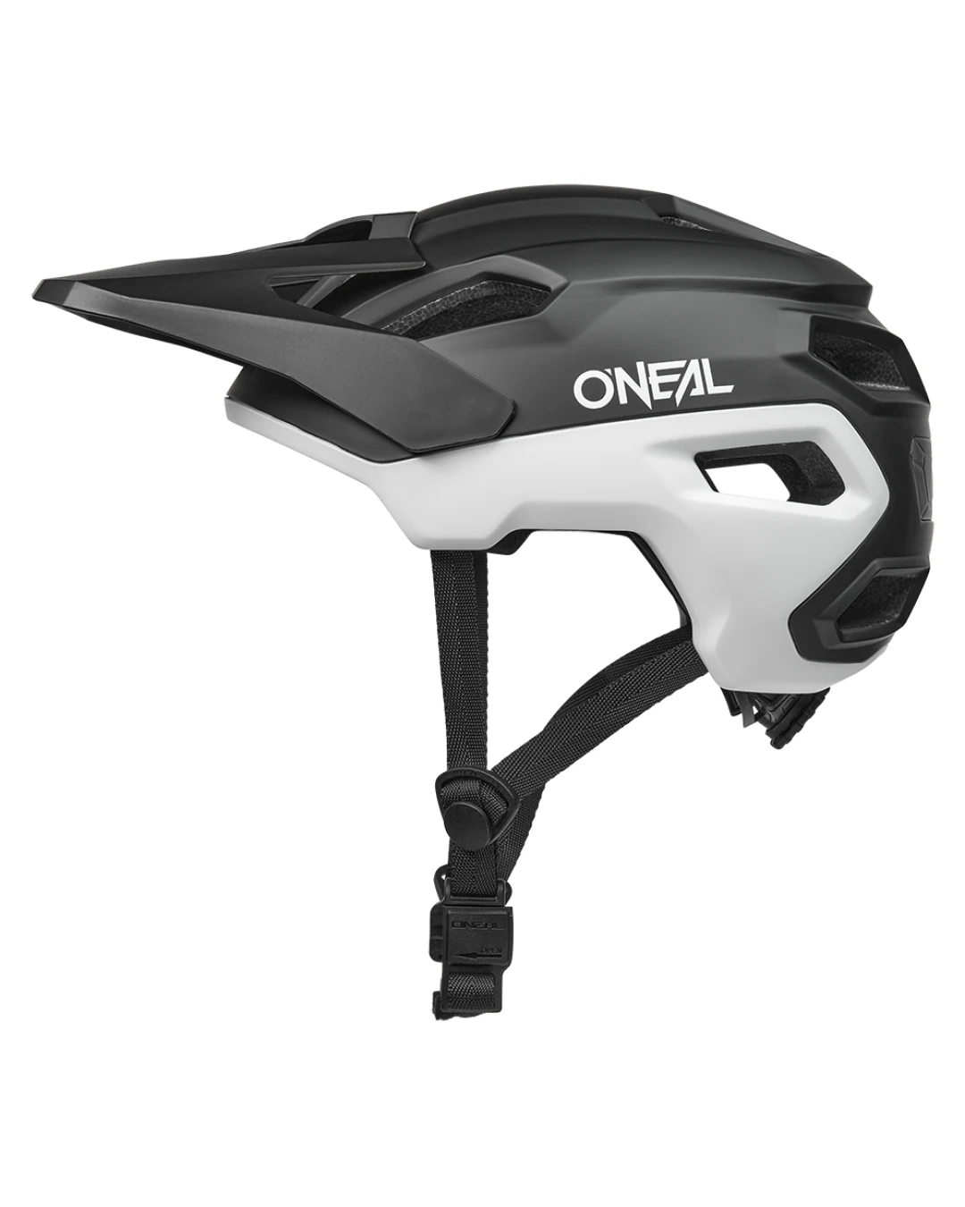 Вело каска O'NEAL TRAILFINDER EVO SOLID BLACK/WHITE